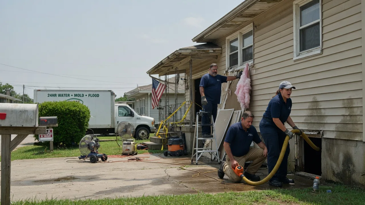 Water Damage Repair in Prosperity, PA near me